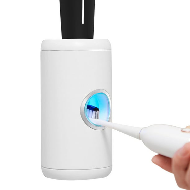 Dispensador de pasta dental, exprimidor eléctrico automático de pasta dental  con sensor montado en la pared para baño