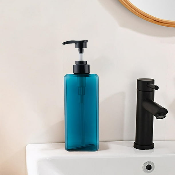Dispensador manual de jabón para cocina, baño, encimera, dispensador de  jabón líquido, botella de loción de gel para ducha para el hogar, accesorio  de
