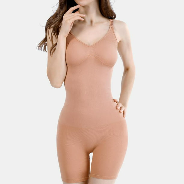 Faja moldeadora de cuerpo completo para mujer, fajas con control de  abdomen, Piel oscura 4XL Hugo Talladora de cuerpo completo para mujer