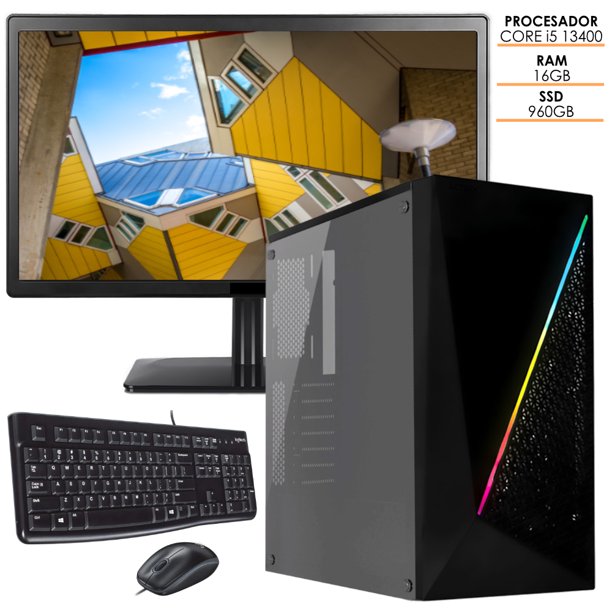 Computadora pc gamer NUEVA core i5 16gb ram 960gb Disco solido