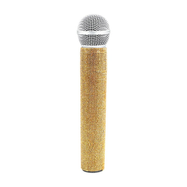 Accesorio de disfraz de micrófono de escenario - Micrófono de jugue Favor  de Accesorios decorativos CUTICAT fingir micrófono