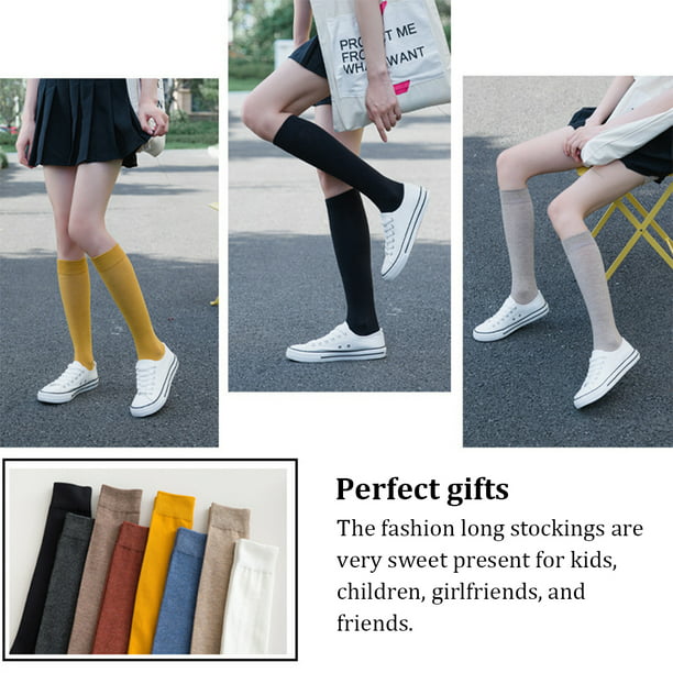 Medias y calcetines altos para mujer