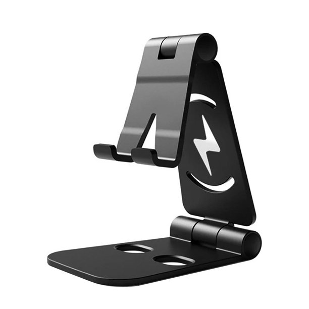 Soporte mesa para tablet o movil universal ajustable Negro