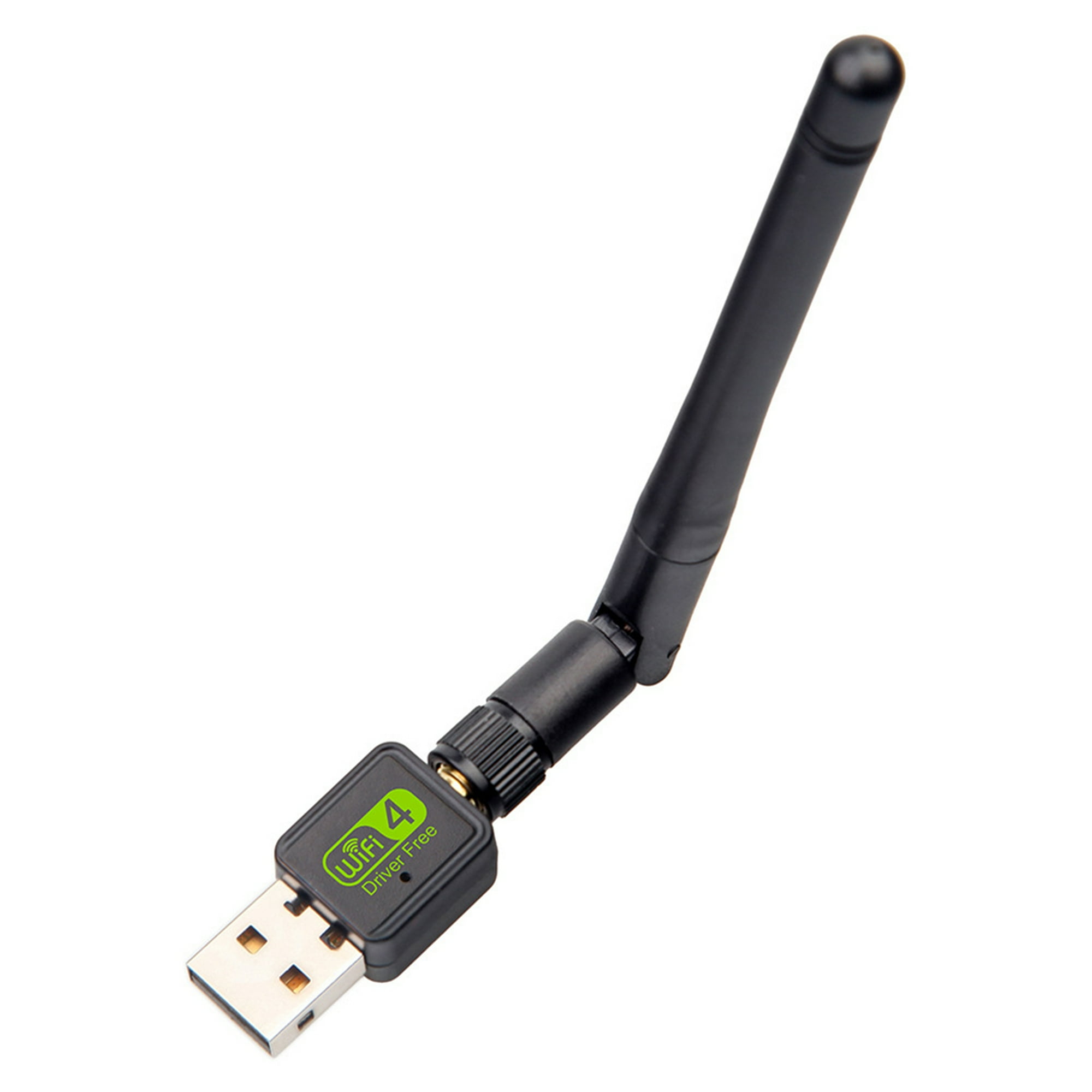 Driver Free USB Wifi Adapter Tarjeta de red Escritorio Ordenador Portátil  Antena externa Receptor Wifi Inevent EL3376-00B