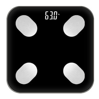 Básculas de pesaje Báscula de peso electrónica corporal compatible con  Bluetooth (rosa) Likrtyny Libre de BPA