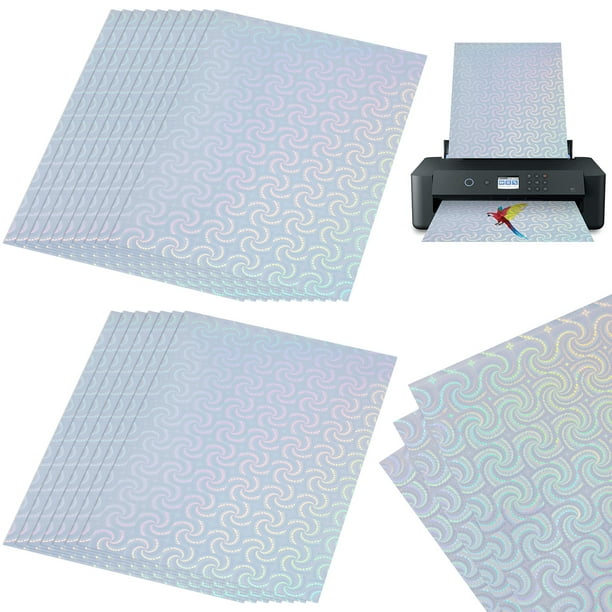Cómo adherir papel adhesivo holográfico al vinilo adhesivo 