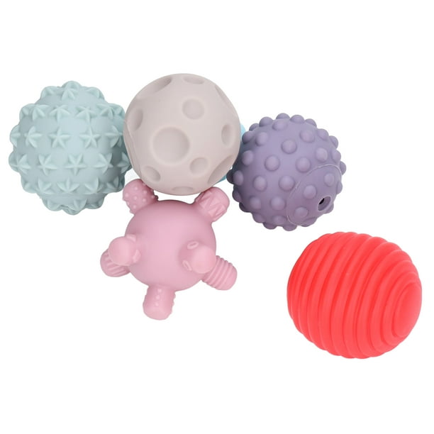 VintageIII - Juego de 6 pelotas de masaje para bebés, con texturas :  : Juguetes y juegos