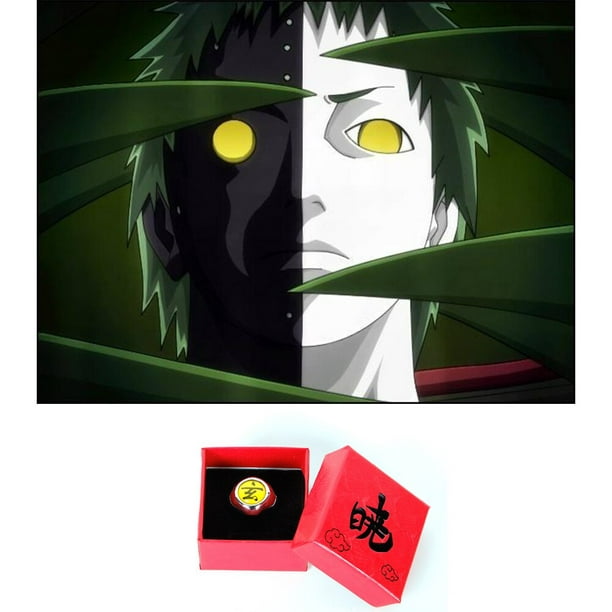  Figura de acción de Naruto Shippuden, Akatsuki Itachi, anillo de dolor que rodea, modelo de Metal de Fivean Figuras de anime