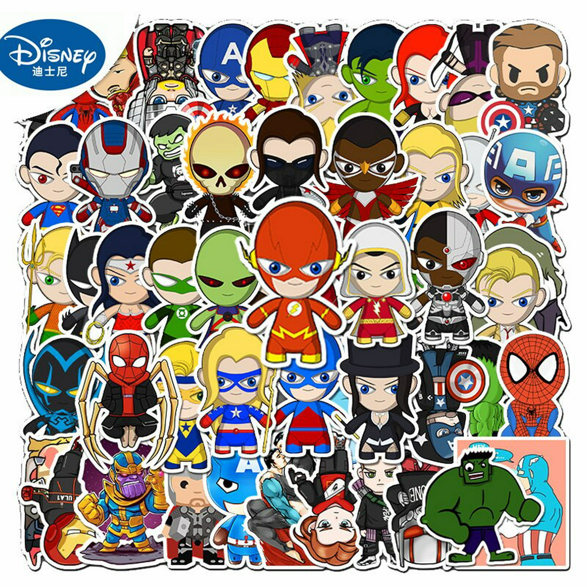 50 Pegatinas Pegatinas - Mickey Mouse - Disney - Dibujos Animados