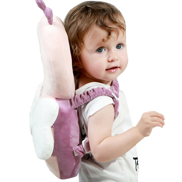 Protector de cabeza de bebé, almohada de mochila para niños