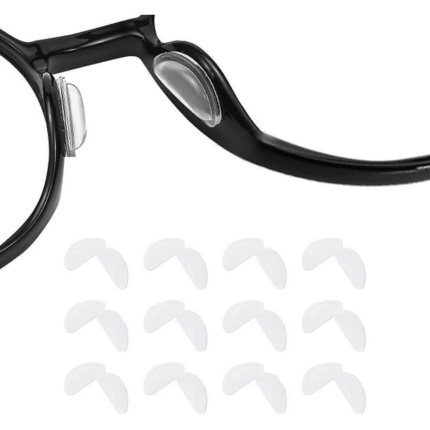 Almohadillas de nariz para lentes de silueta, reemplazo de marcos de  silueta, paquete de 2 pares