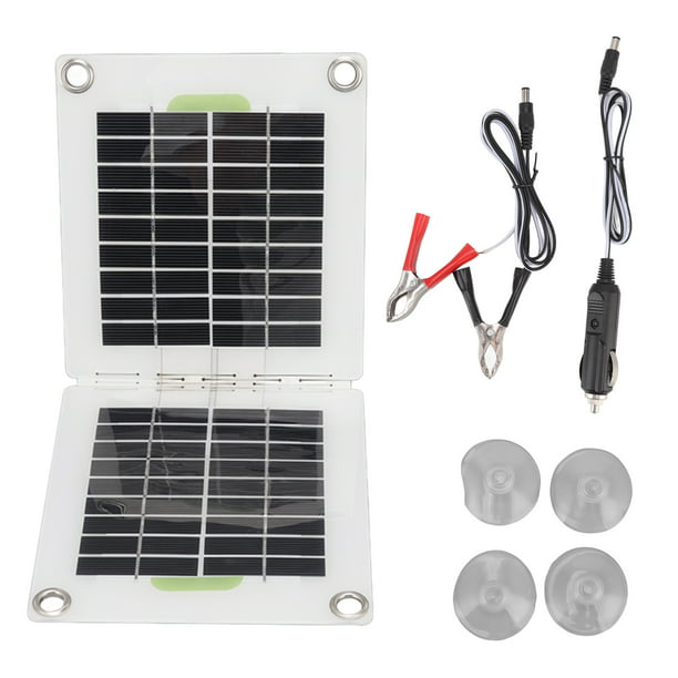 Panel solar plegable W,Panel solar plegable Panel solar plegable portátil  Cargador de batería Panel solar plegable Rendimiento sólido