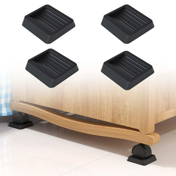 Protectores de suelo de madera dura para muebles, almohadillas
