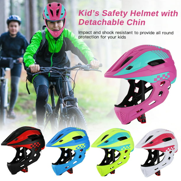 Casco de bicicleta y moto para niños, casco de protección de seguridad de  ANGGREK