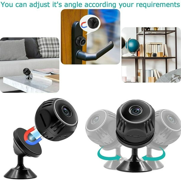 Mini cámara de vigilancia del teléfono móvil 1080p cámara de vigilancia  inalámbrica Spy Cam