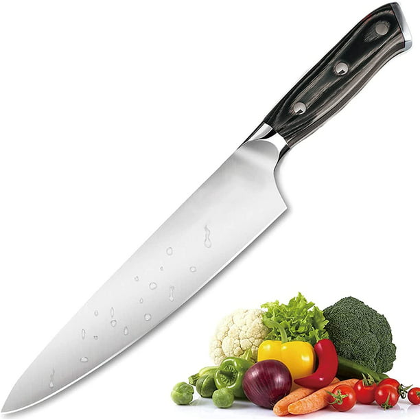Cuchillo de chef, cuchillo de cocina profesional, cuchillos de