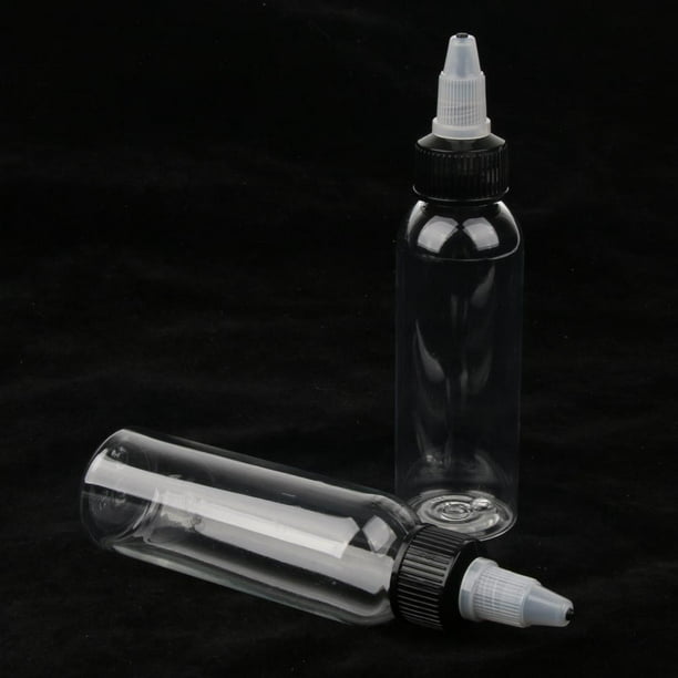 20 pcs Botella Atomizador de perfume Aceite Rellenable de plástico 60ml  Yuyangstore Botellas de pintura con punta nueva caliente