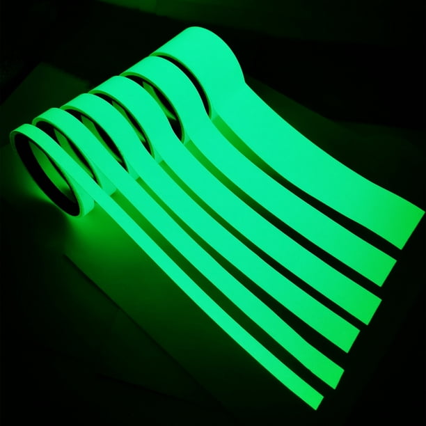 GENERICO Cinta Adhesiva Luminosa Brilla Fluorescente 5x300cm