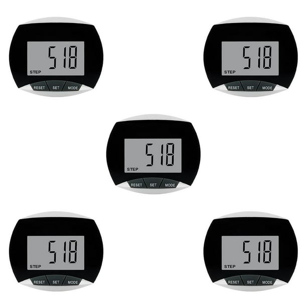 Podómetros y relojes cuenta pasos para medir la distancia recorrida