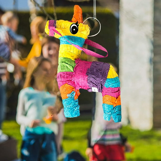 Piñata de burro de Halloween para niños, cumpleaños, aniversario,  celebración, decoración, temática de juegos, fiesta de mascotas,  suministros de