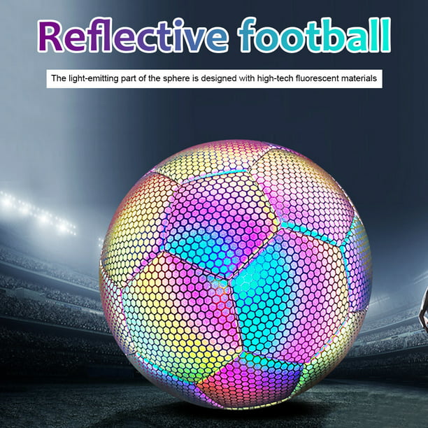 Bola de fútbol Light Up - Brilla en la oscuridad - NO 5 - Regalos de equipo  deportivo para niños y