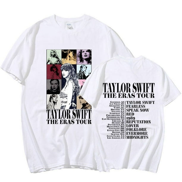 Camiseta Taylor Swift Eras Tour unisex mediana