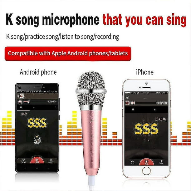 Mini Microfono karaoke para celulares
