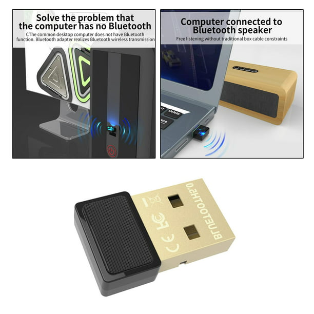 Receptor Bluetooth / Adaptador Bluetooth para Computadora Conexión USB –  DELED Electronica y Accesorios