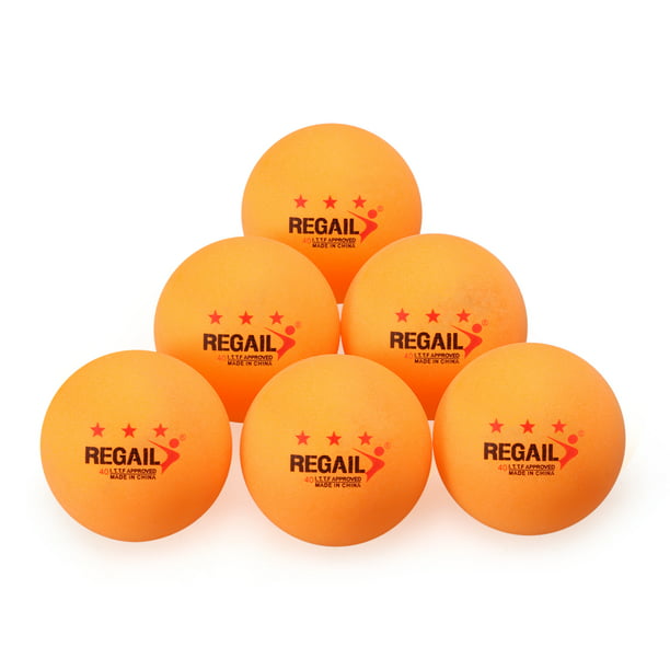 Paquete de 50 pelotas de ping pong naranja de 3 estrellas prémium a granel,  pelota de tenis de mesa de entrenamiento avanzado