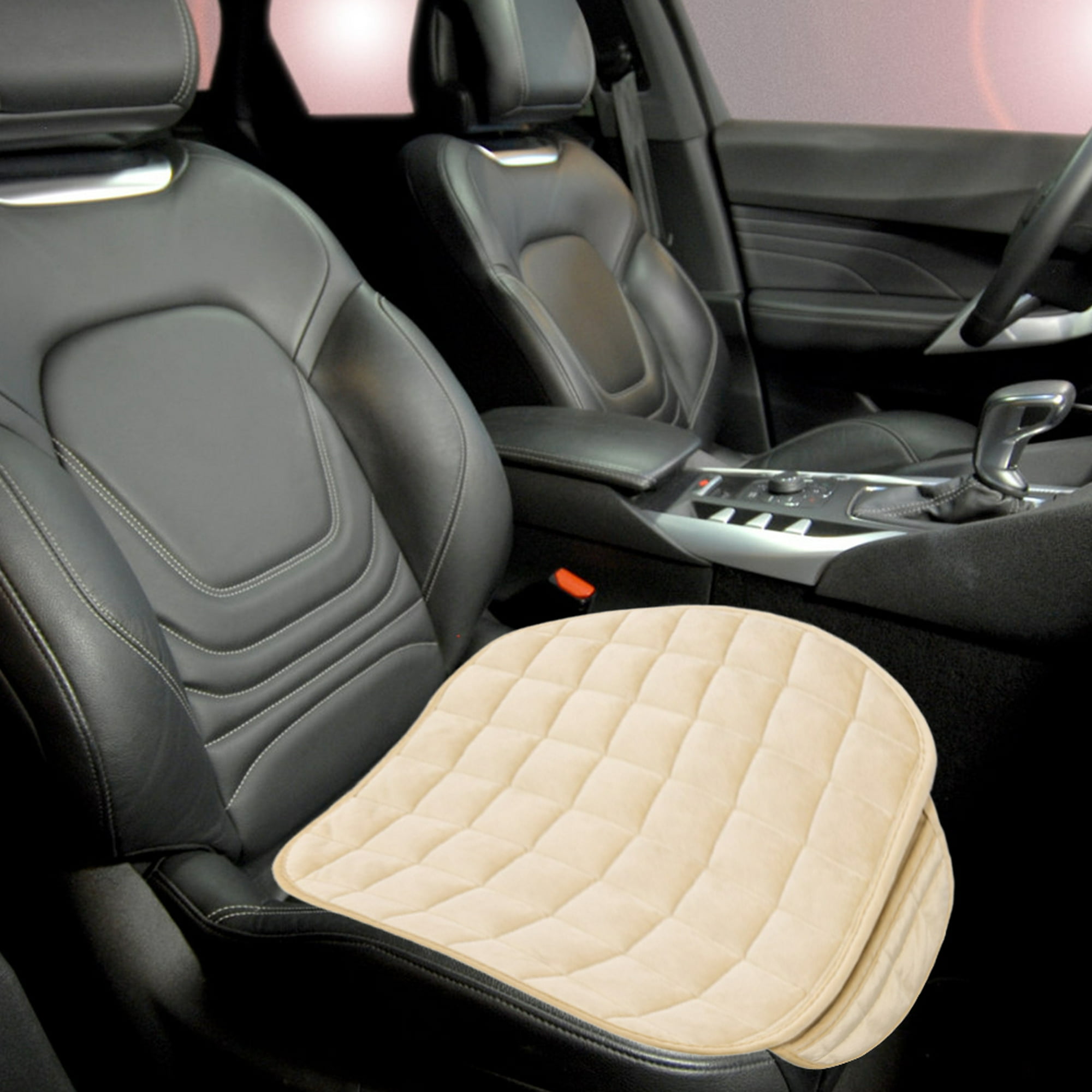Comprar Cojín Universal para asiento de coche, cojín antideslizante de  invierno para asientos delanteros y traseros, cálido, suave y transpirable