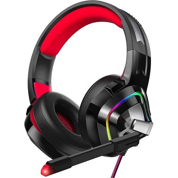 Auriculares para juegos compatibles con Ps4 Ps5 Xbox One Pc