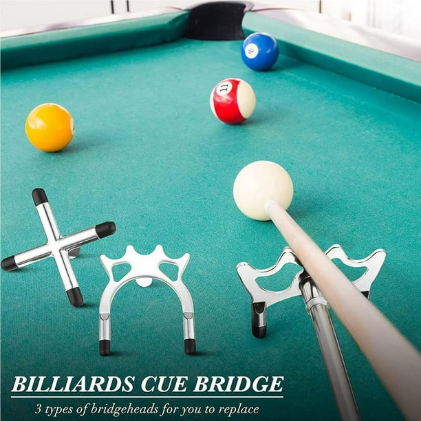 Soporte Puente Taco Billar Snooker Pool, Estante Tacos Billar