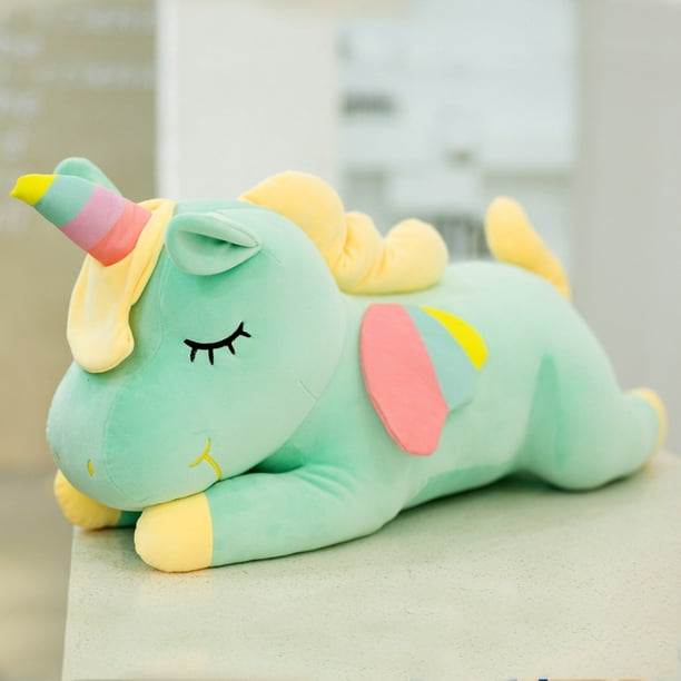 Animal de peluche de unicornio de 8 pulgadas, bonito juguete de peluche  para niñas de 3 a 8 años, regalo de cumpleaños suave para bebés, niños