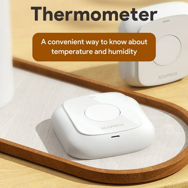 Tuya WIFI Sensores de temperatura y humedad inteligentes Hogar