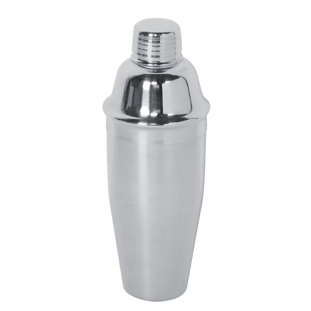 Acopa 16 oz. Stainless Steel 3-Piece Cobbler Cocktail Shaker