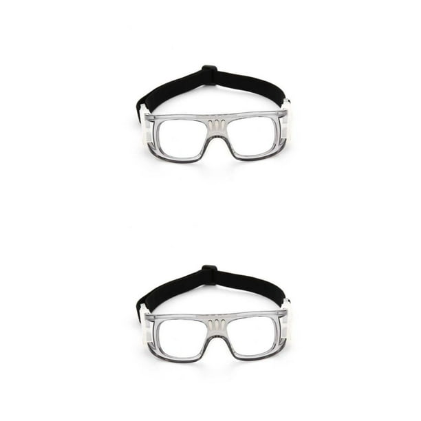 Qarigey Gafas deportivas para hombre, gafas protectoras lavables  reutilizables, gafas de Lacrosse, gafas ajustables, equipo deportivo, gris  gris claro 2piezas