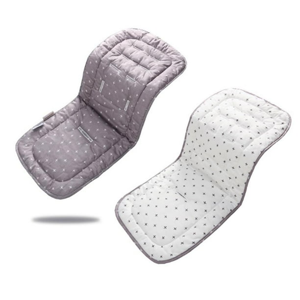 Colchoneta silla paseo Cojín para asiento de cochecito de bebé, colchoneta  de invierno para cochecito de