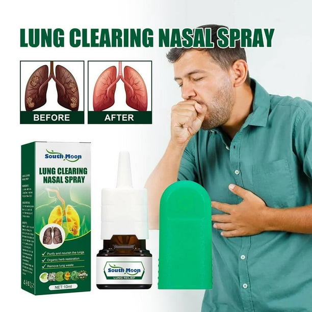 Limpiador de alquitrán para pulmones desintoxicación pulmonar para fumadores  jarabe ayurvédico 225 ml S