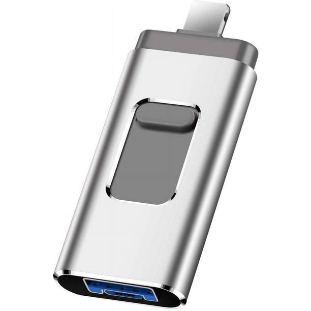 Memoria USB 3.0 para iPhone de 1 TB, memoria USB 3.0 de 1000 GB, compatible  con teléfonos móviles y computadoras, unidad de almacenamiento de memoria