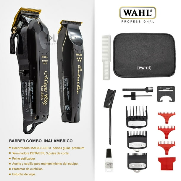 Wahl Professional 5-Star, Máquina de cortar cabello Unicord Combo (Magic  Clip & Razor Edge) Wahl Unicord Combo