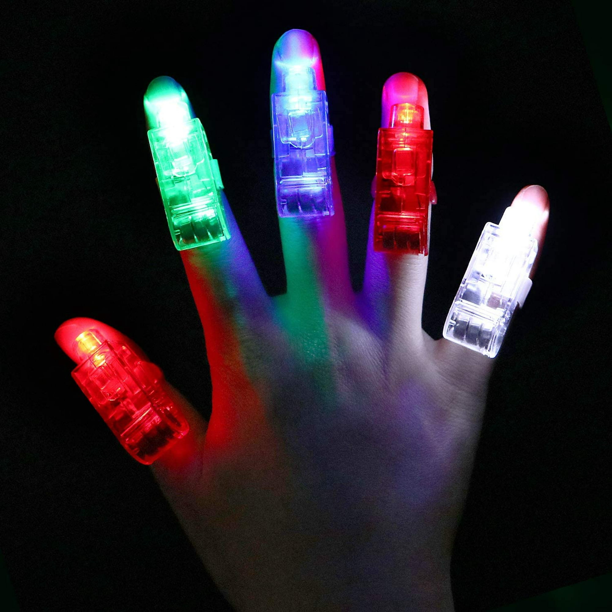  Luz LED de dedo medio – Accesorios divertidos para