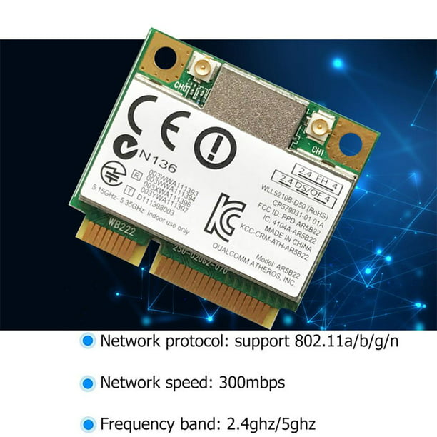 Tarjeta de Red Wifi PCI Express inalámbrico N a 300 Mbps TP-Link