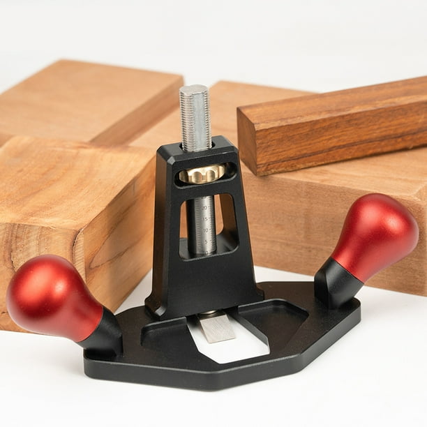Plano de carpintería, carpintero de acero fino, para cepillar la madera,  plano de mano, portátil, mini cepilladora de madera, herramienta para