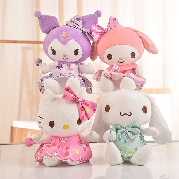 PELUCHE KUROMI -HELLO KITTY- SANRIO 24 CM