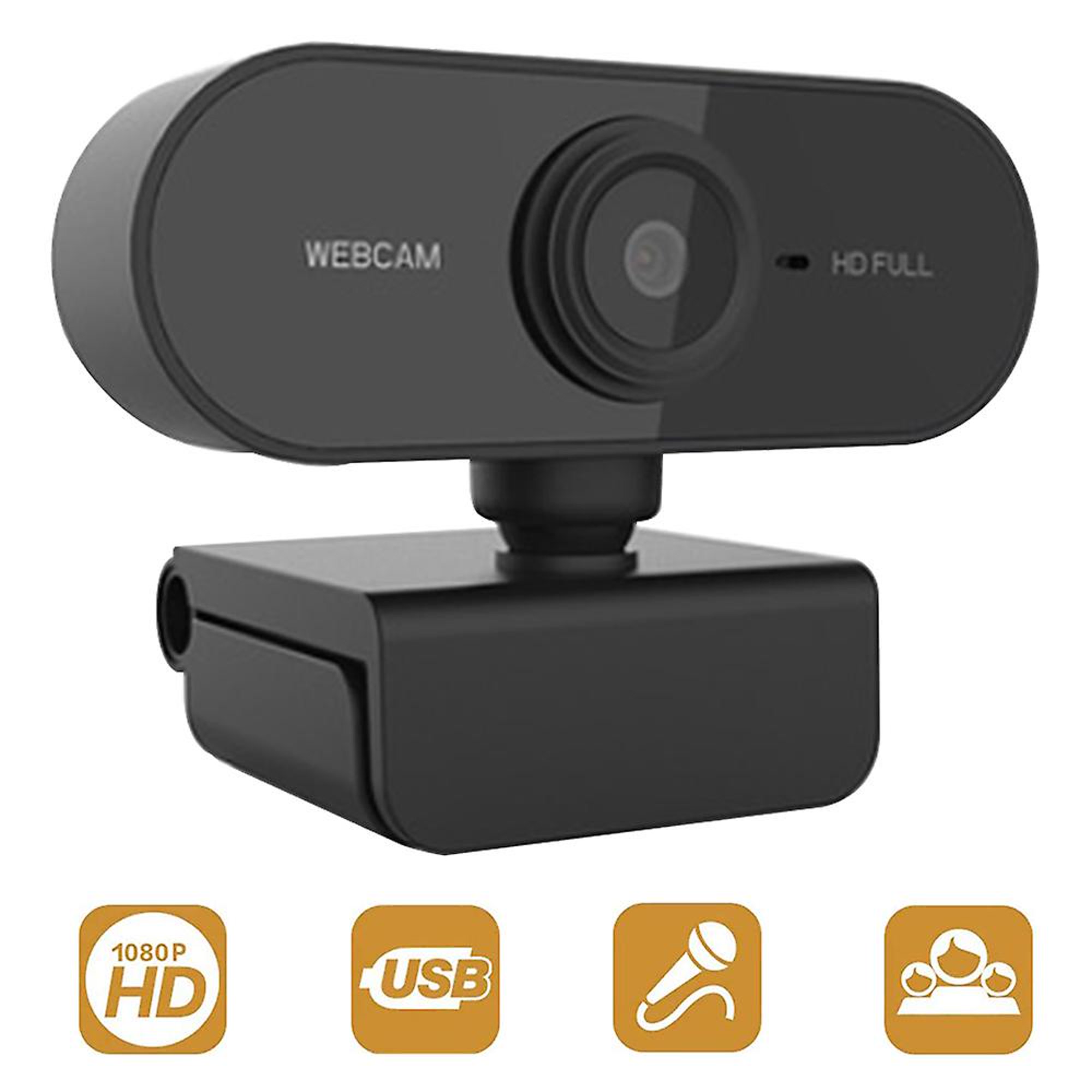 Cámara web 1080p mini cámara web para PC Cámaras web para transmisión de cámaras  web Cámaras web webcam 1080p full hd para PC portátil Cámara web usb con  micrófono para videollamadas Conferencia