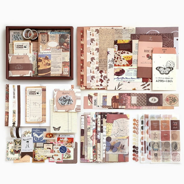  Washi Scrapbook Sticker 10 paquetes de pegatinas para álbumes  de recortes, álbumes de recortes, pegatinas para álbum de bricolaje para  diario : Arte y Manualidades