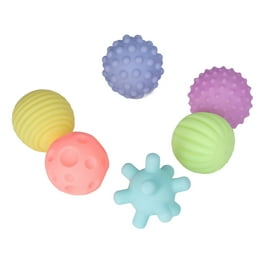Pelota sensorial texturizada pelota sensorial suave multicolor 6 piezas de  PVC para entrenamiento de agarre para niños de 6 meses o más ANGGREK Otros