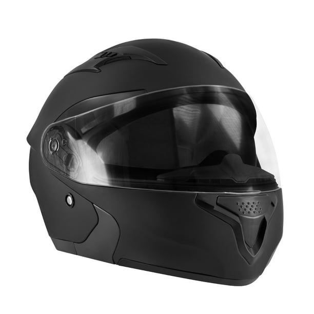 Casco Integral Motociclista Onof MH5889 Cerrado Negro Mate Deportivo Doble  Visor - EG