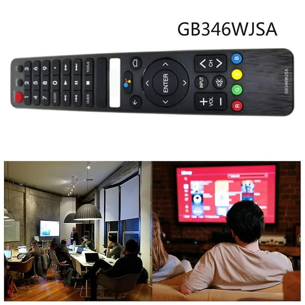 GB345WJSA apto para Control remoto de TV Sharp con Netflix  GB346WJSA