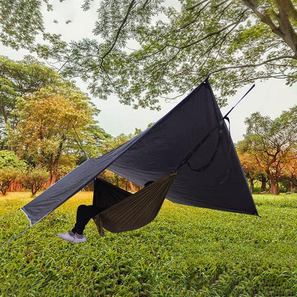 Lona de lluvia para hamaca, camping, cubierta impermeable para la